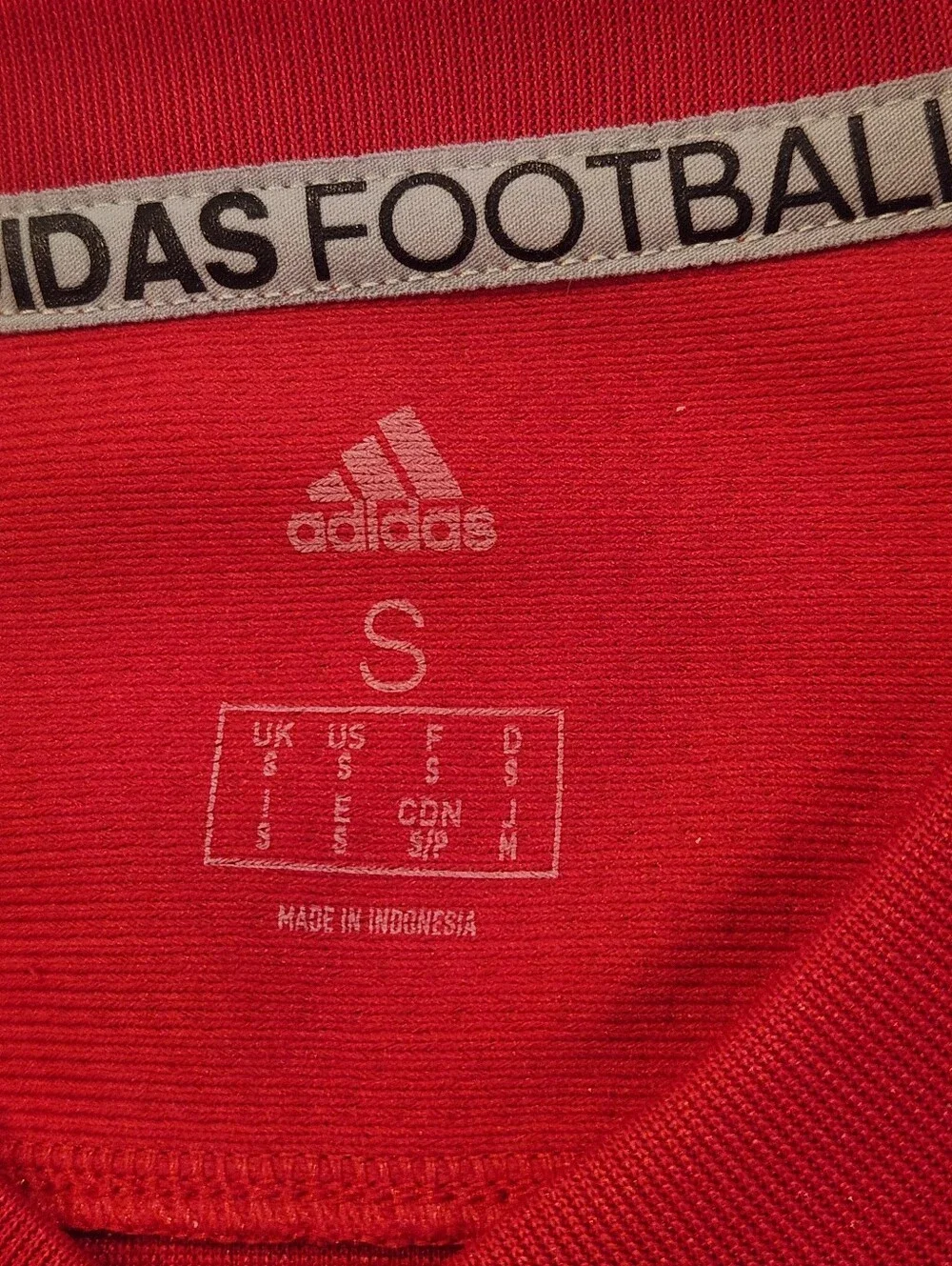 Nebraska Cornhuskers Adidas Big10 Jersey sz Small #20 Huskers Big Ten Football
